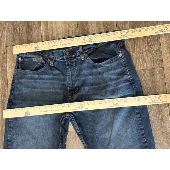 Levi's 559 Jeans Men's 36X30 Dark Wash Blue Relaxed Straight Fit Denim 5 Pocket - Picture 3 of 9